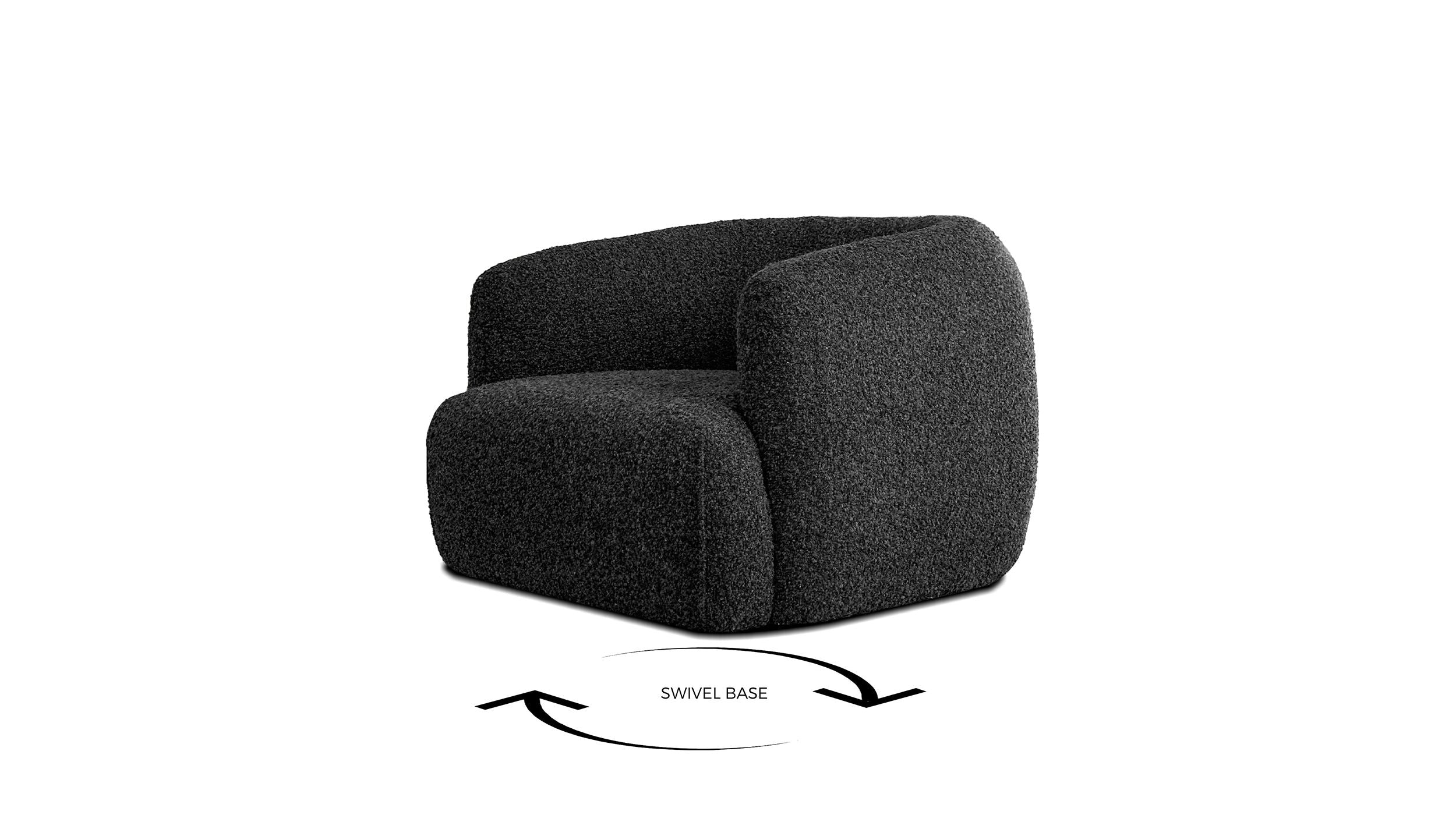 Saba Swivel Lounge Chair