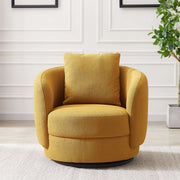 Dylan Boucle Lounge Chair - Yellow