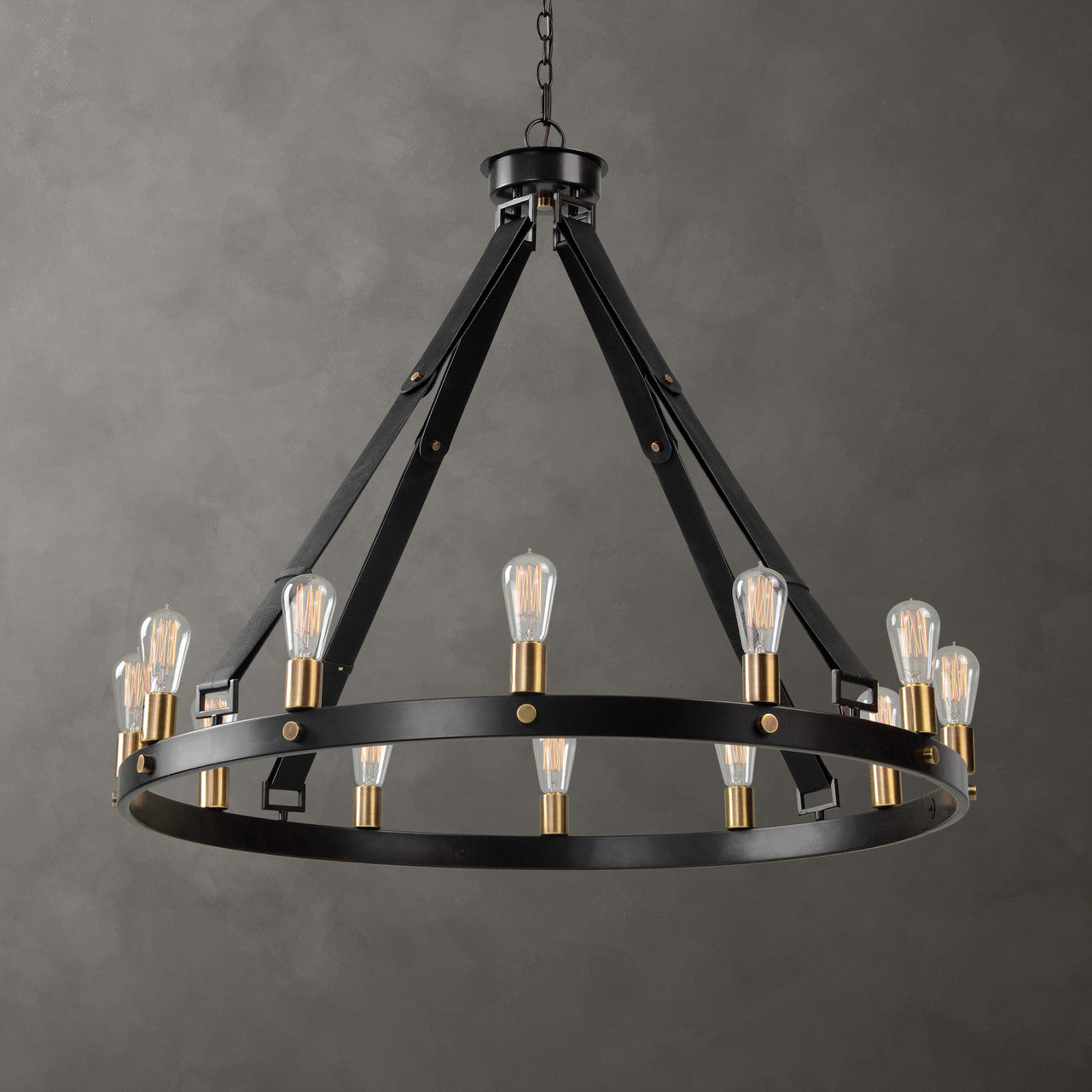 Uttermost Marlow 12 Light Circle Chandelier
