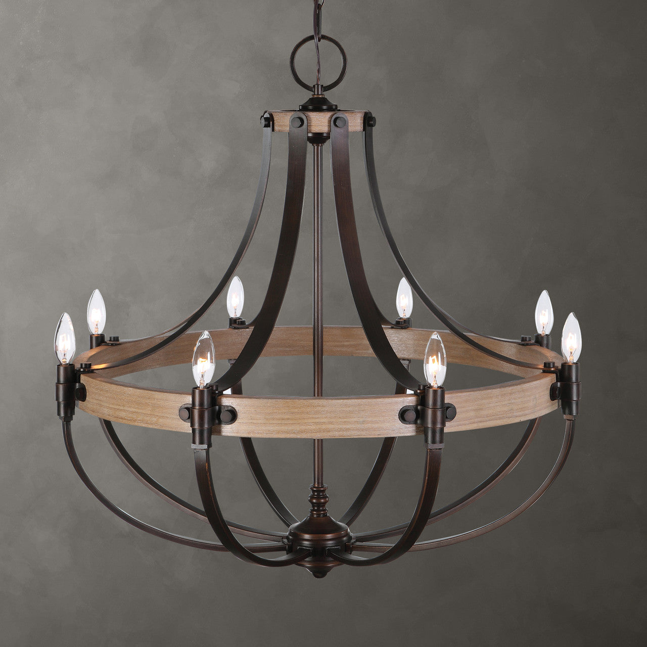 Uttermost Dubois 8 Light Chandelier