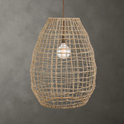 Uttermost Cross Weave 1 Light Pendant