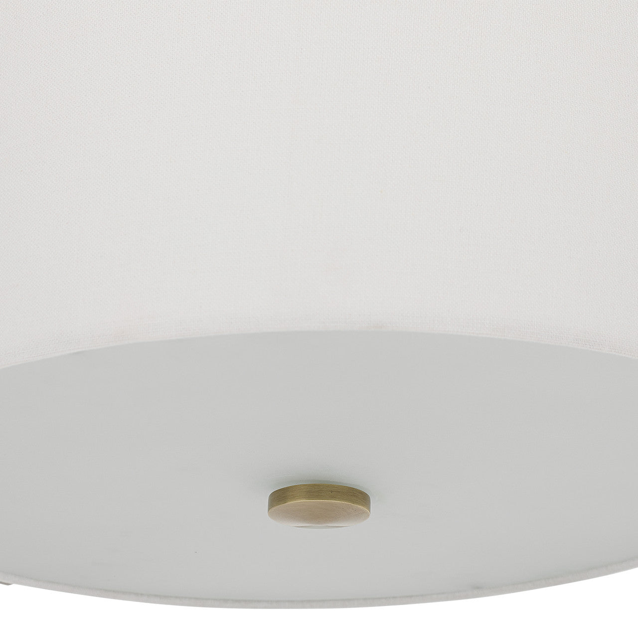 Uttermost Colfax Brass 3 Light Semi Flush