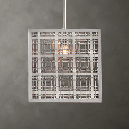 Pendleton 1 Light Nickel Pendant