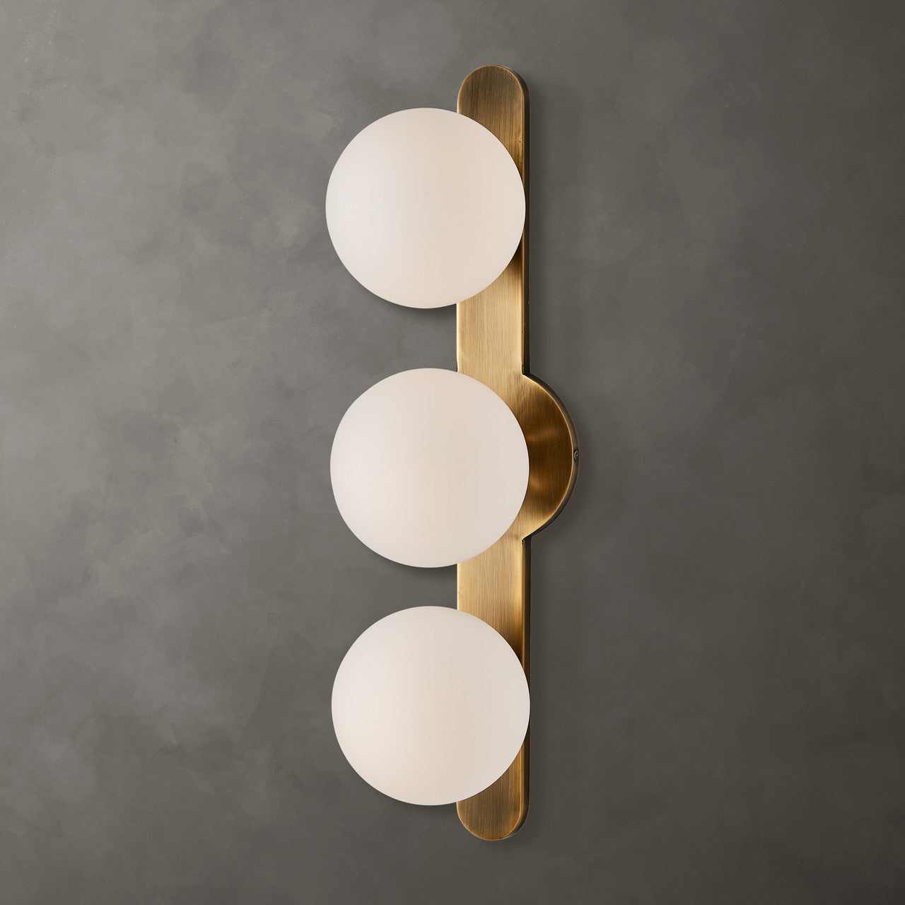 Uttermost Droplet Mid-Century 3 Light Sconce