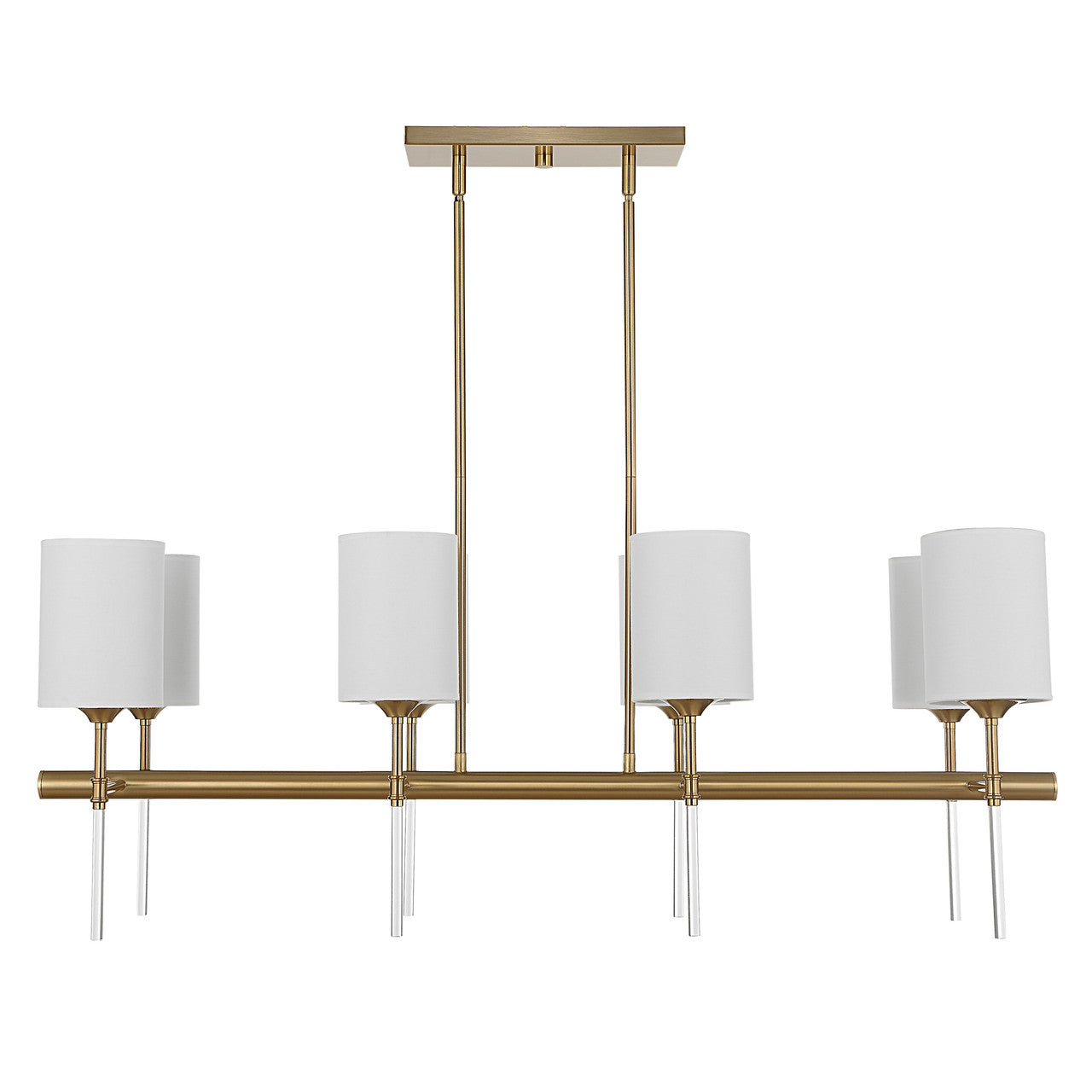Uttermost Awyr 8 Light Linear Chandelier
