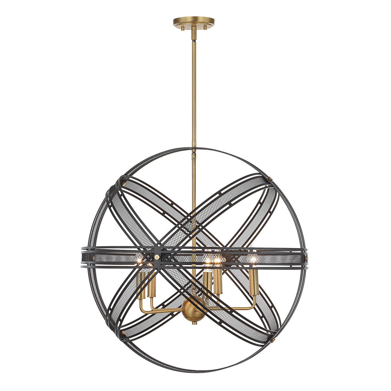 Uttermost Spherical 5 Light Pendant