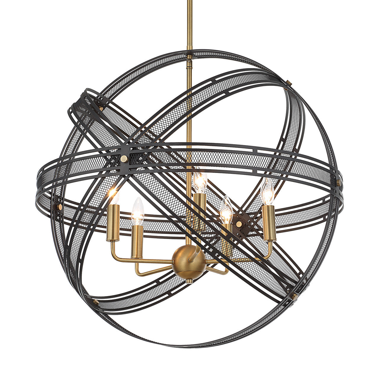 Uttermost Spherical 5 Light Pendant