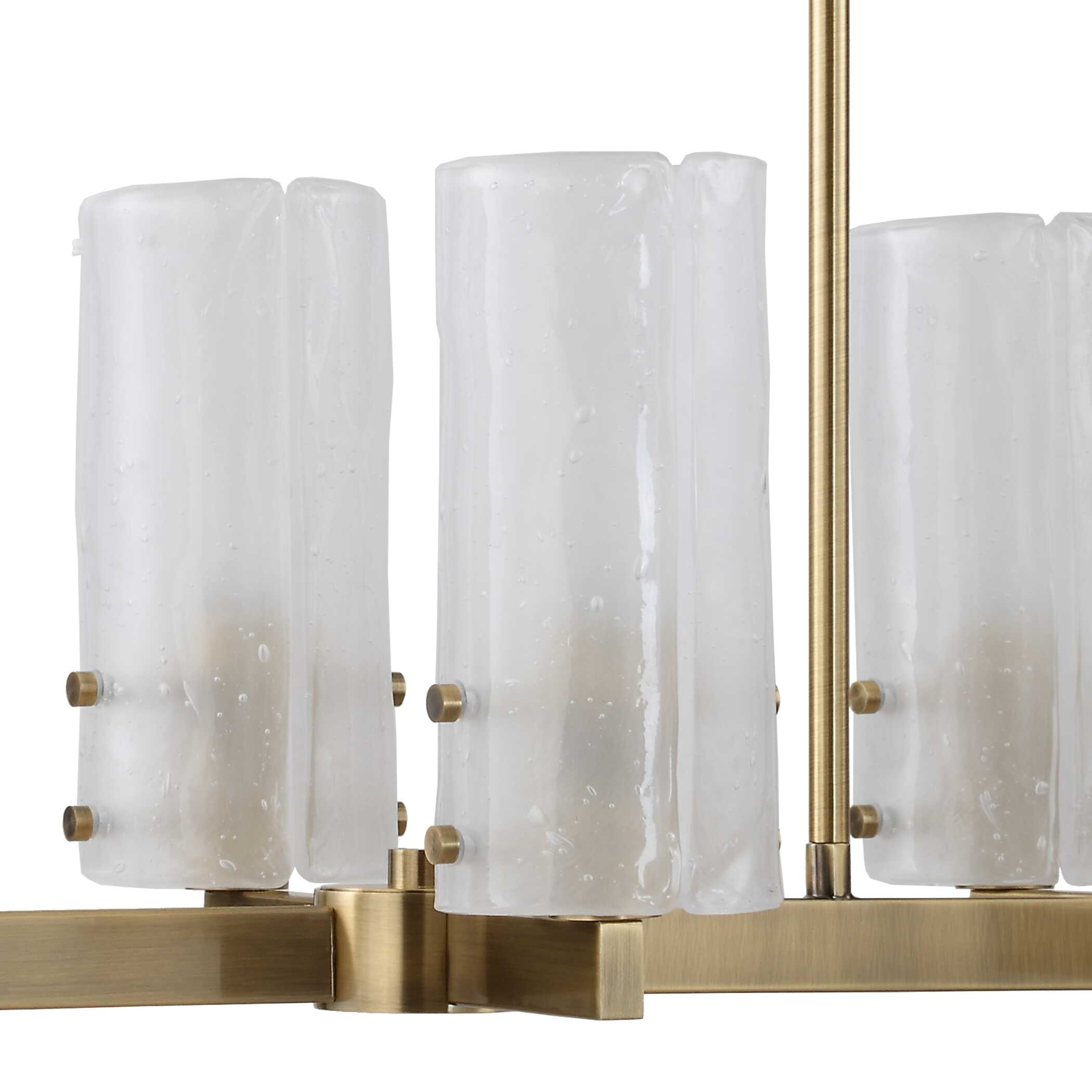 Uttermost Mistie 8 Light Linear Chandelier