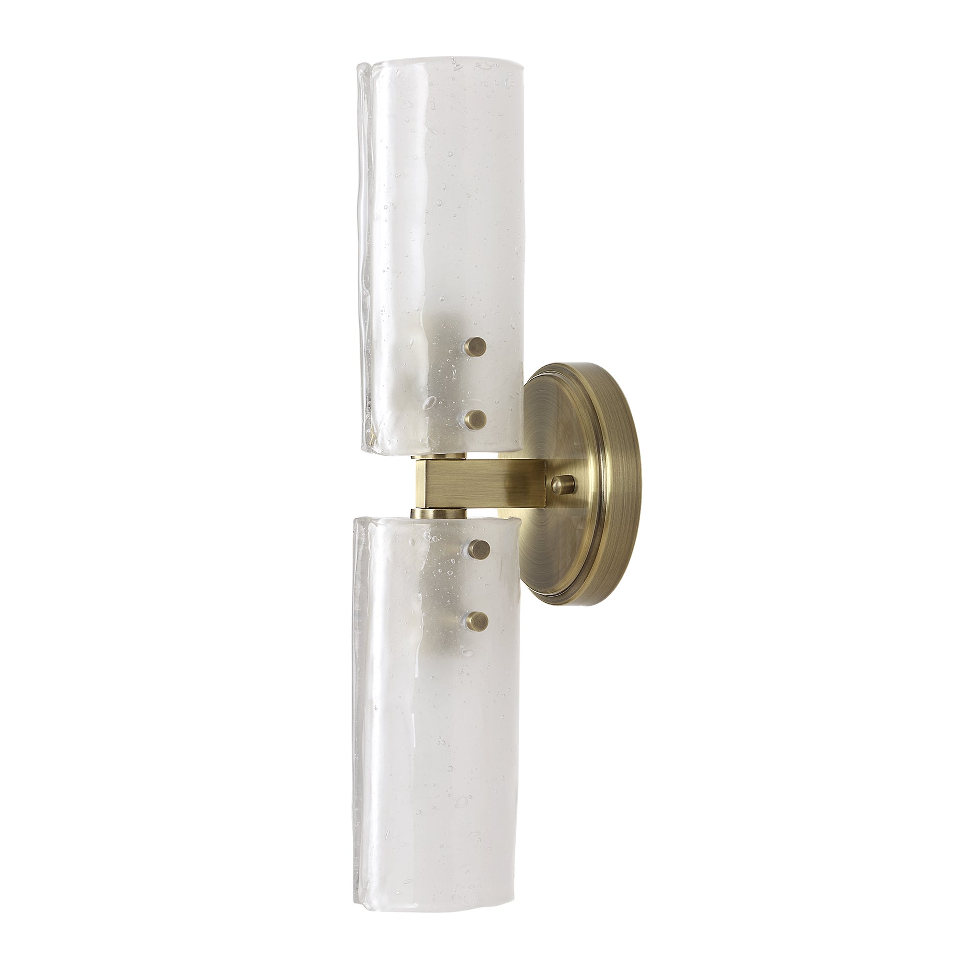 Uttermost Mistie 2 Light Glass Sconce
