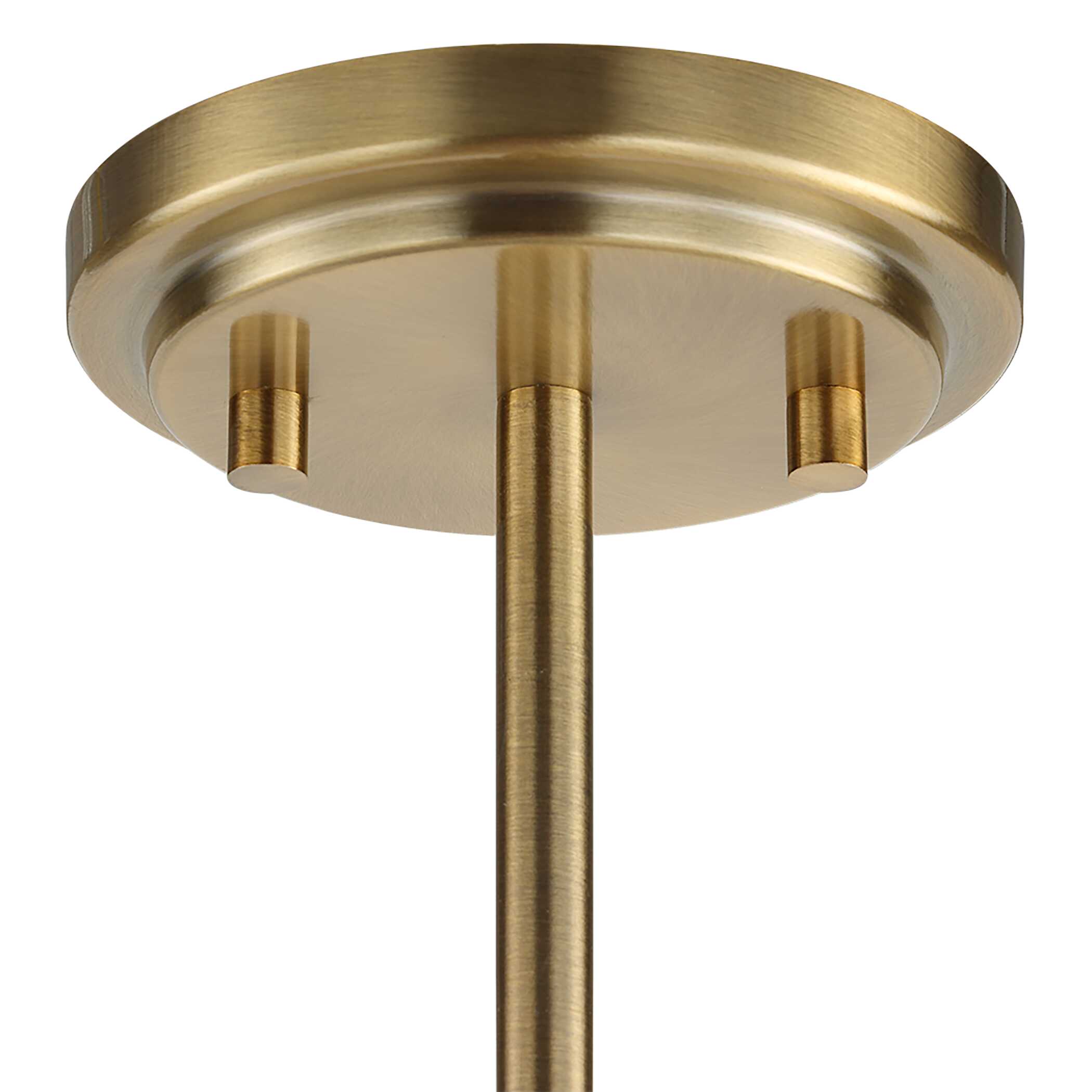 Uttermost Cret 12 Light Brass Chandelier