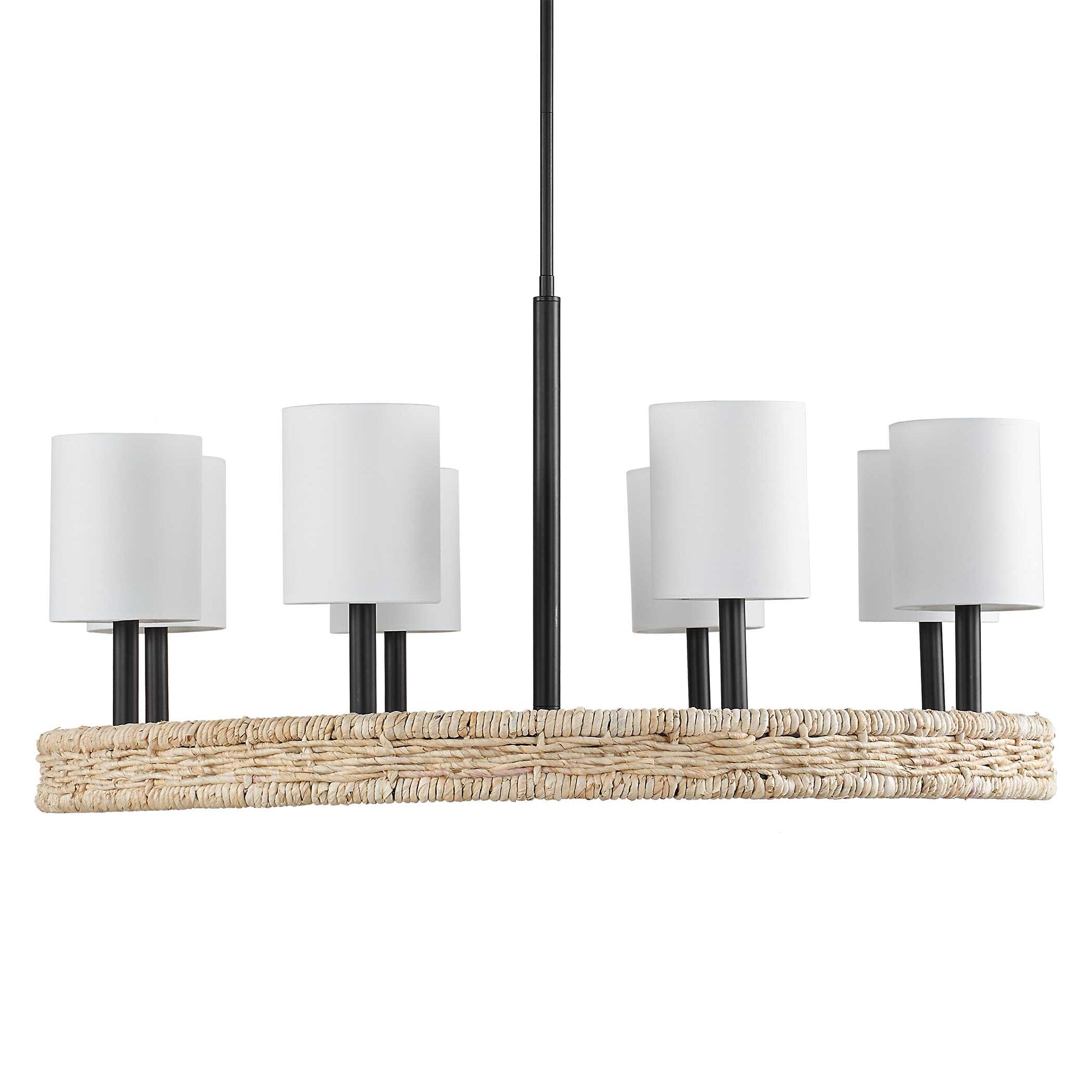 Uttermost Faiyam 8 Light Rattan Chandelier
