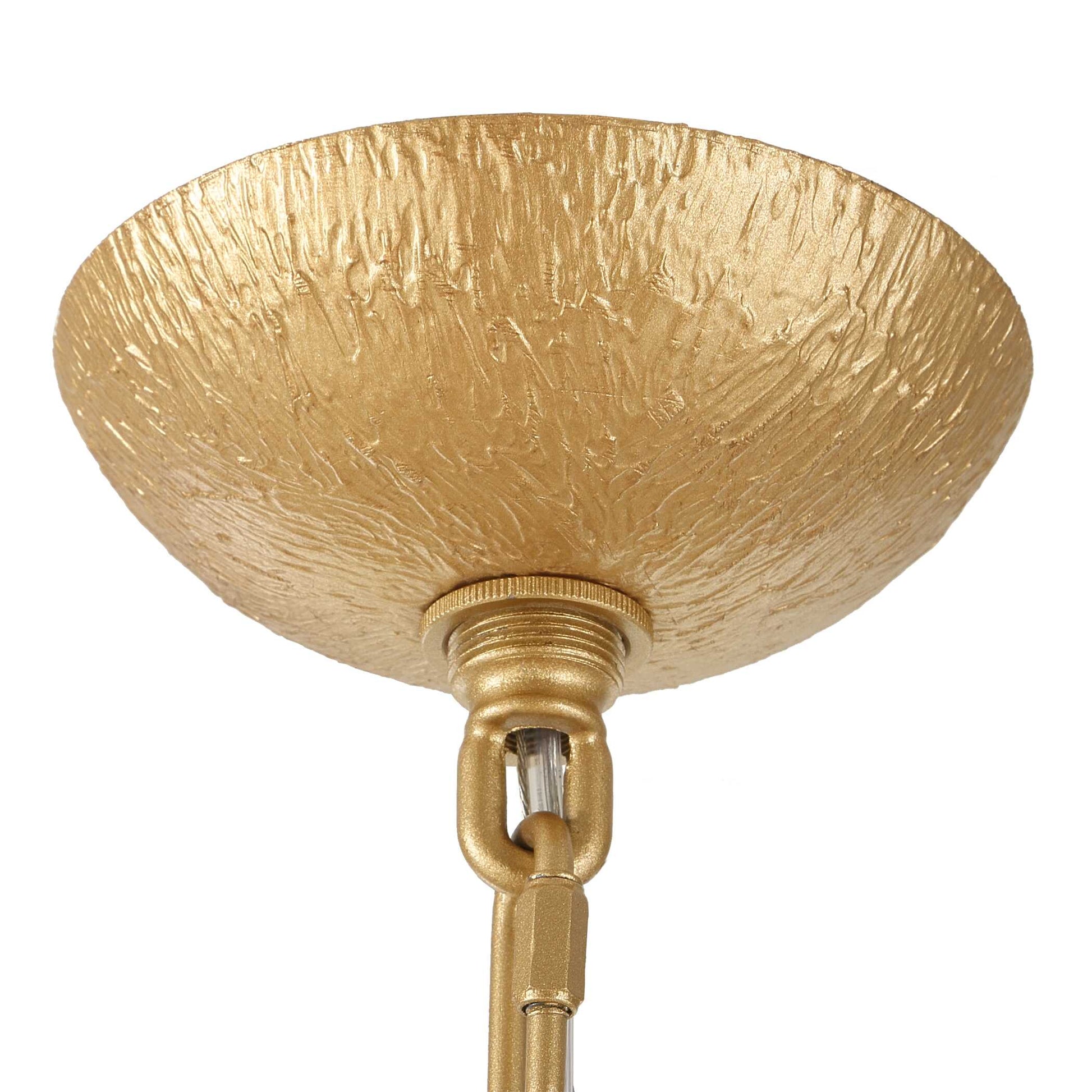 Uttermost Seville 9 Light Gold Chandelier