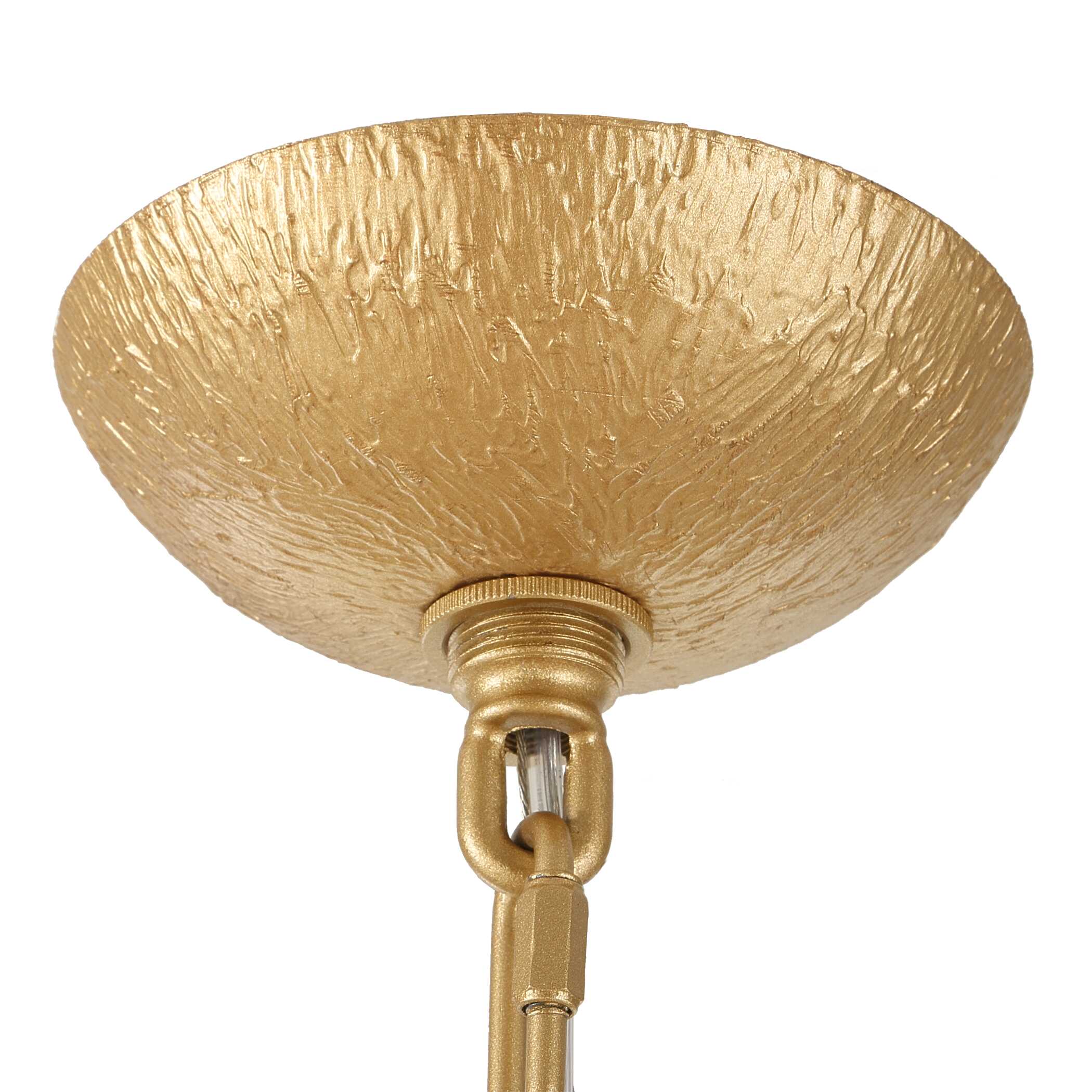 Uttermost Seville 9 Light Gold Chandelier