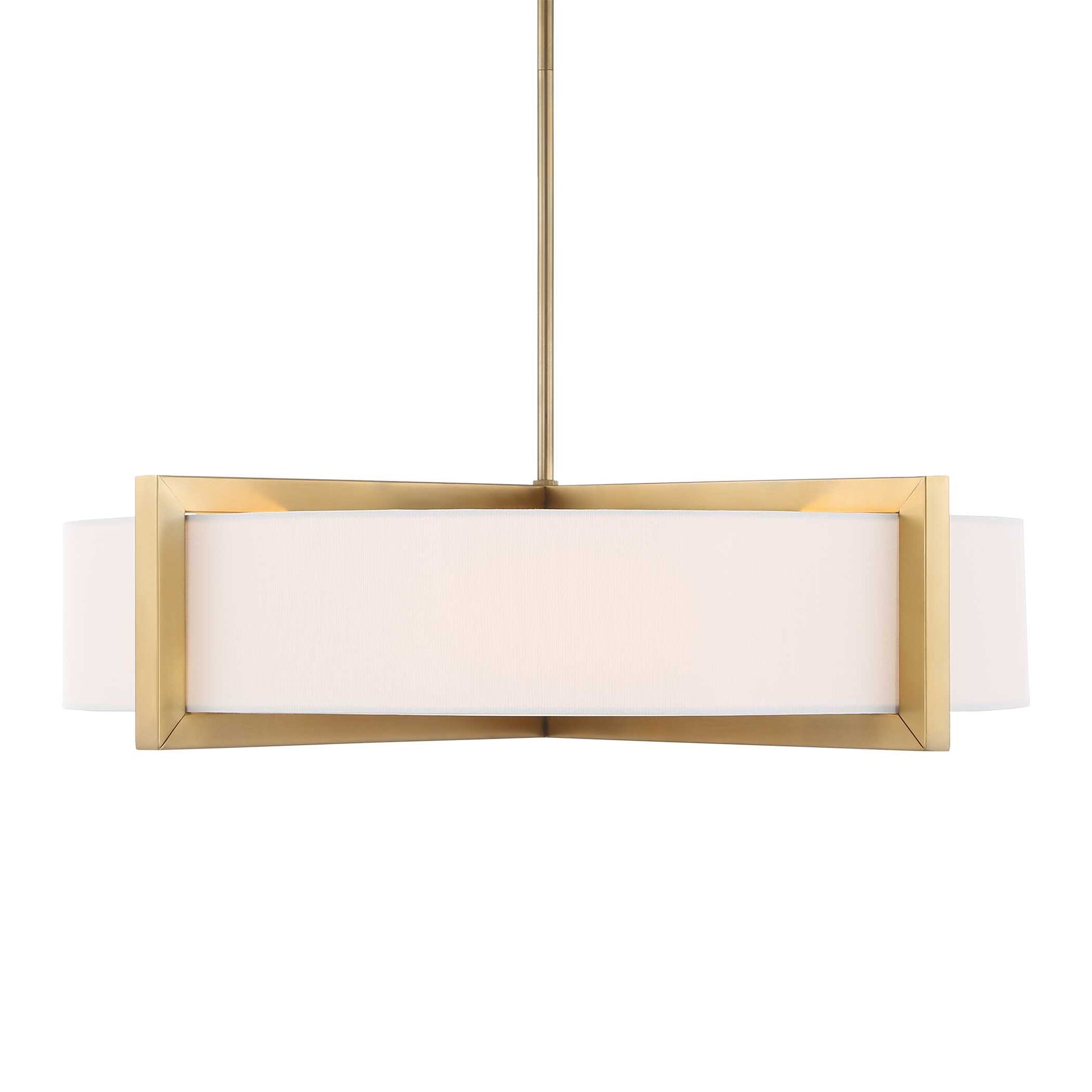 Uttermost Cresson 4 Light Drum Pendant