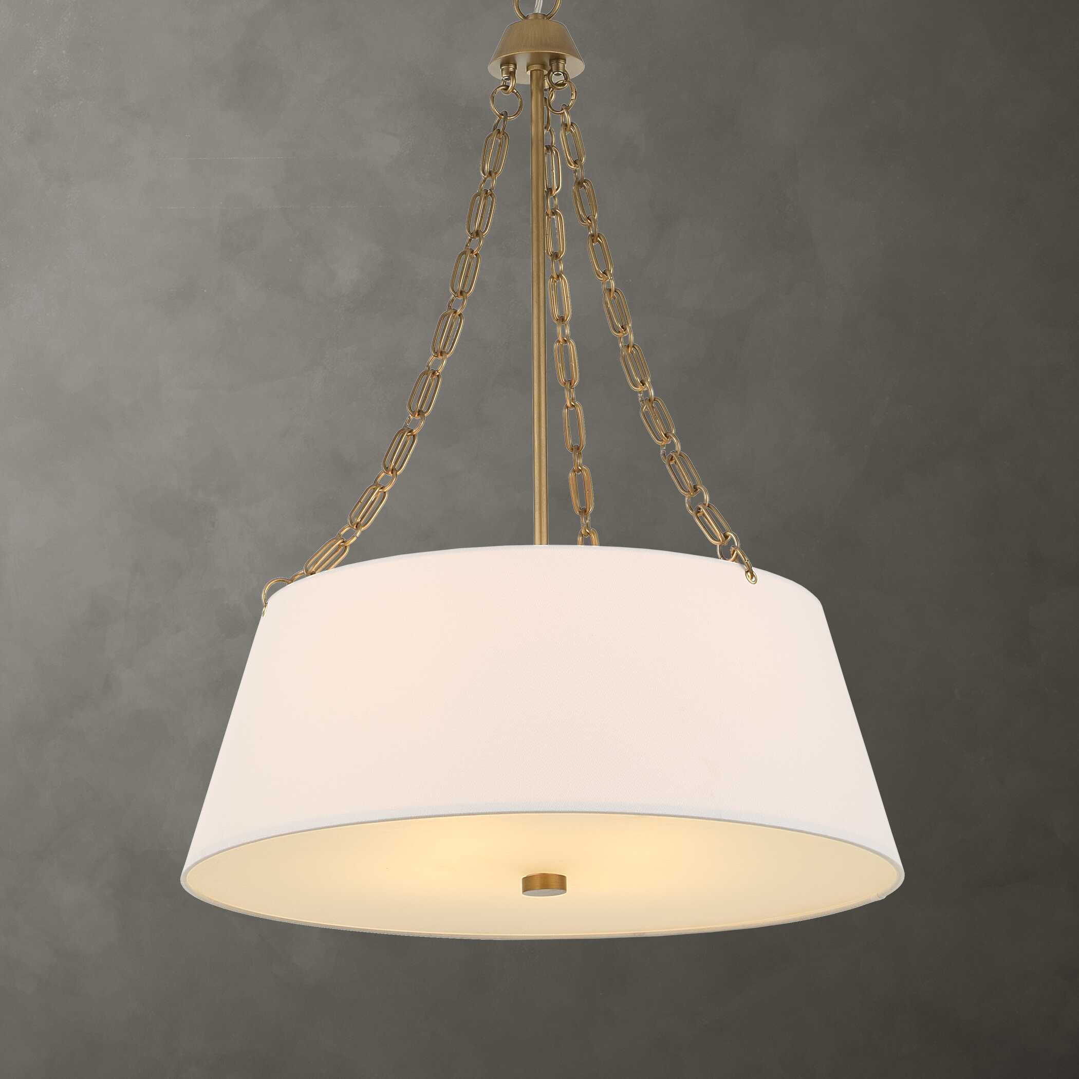 Uttermost Andalucia 4 Light Drum Pendant