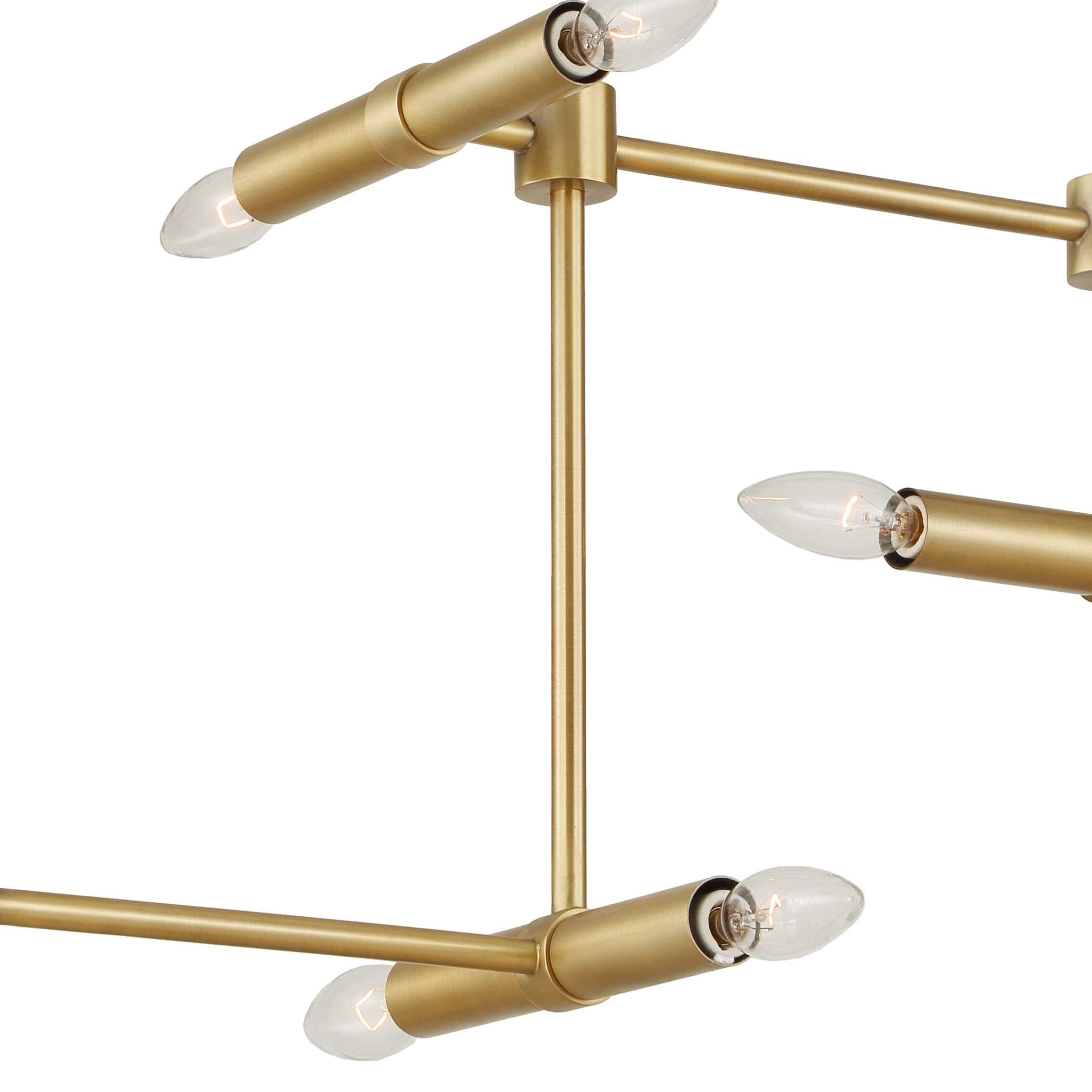 Uttermost Cadre 14 Light Modern Linear Pendant