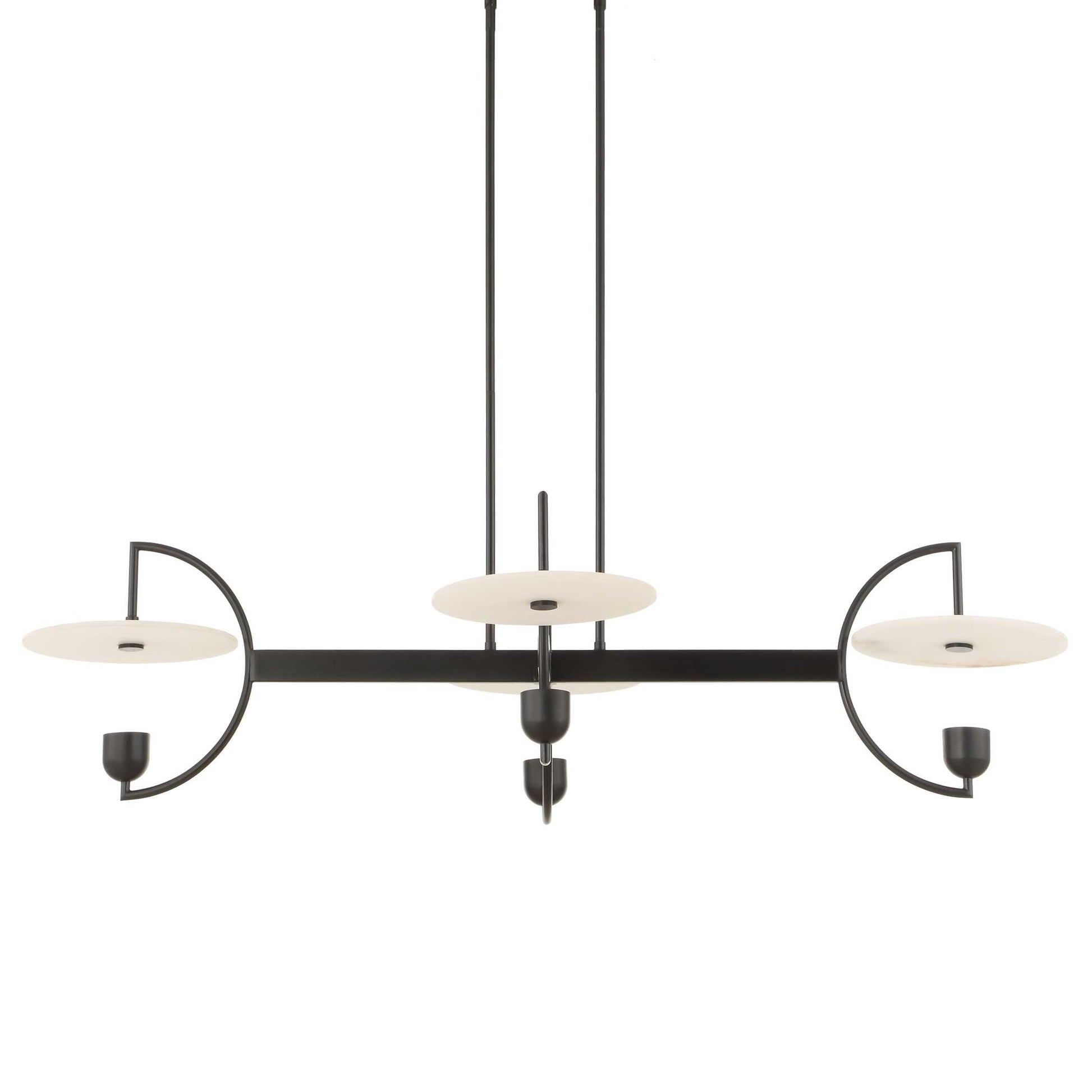 Uttermost Kyoto 4 Light Linear LED Chandelier
