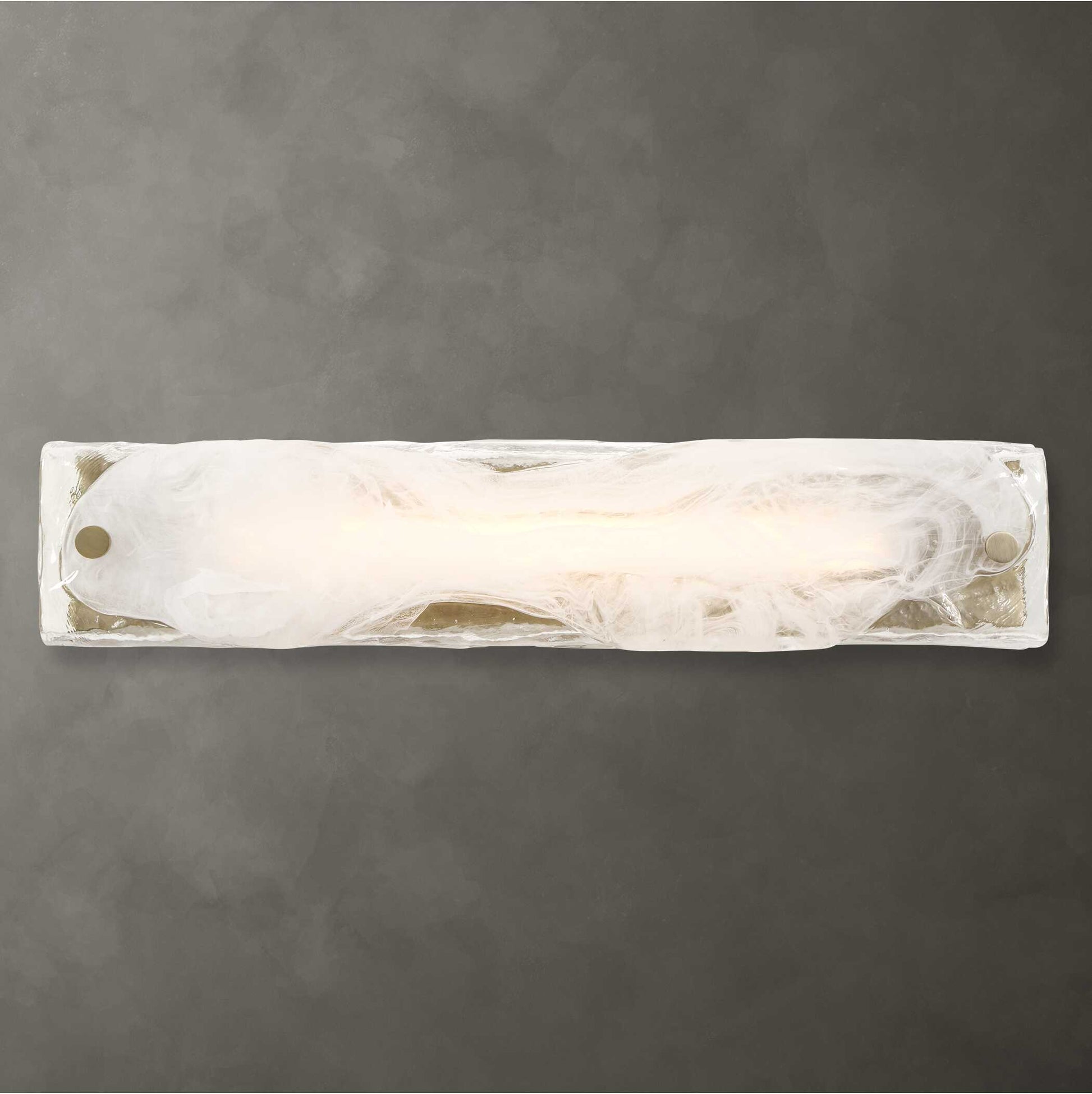 Uttermost Taffy 1 Light LED Swirl Glass Sconce