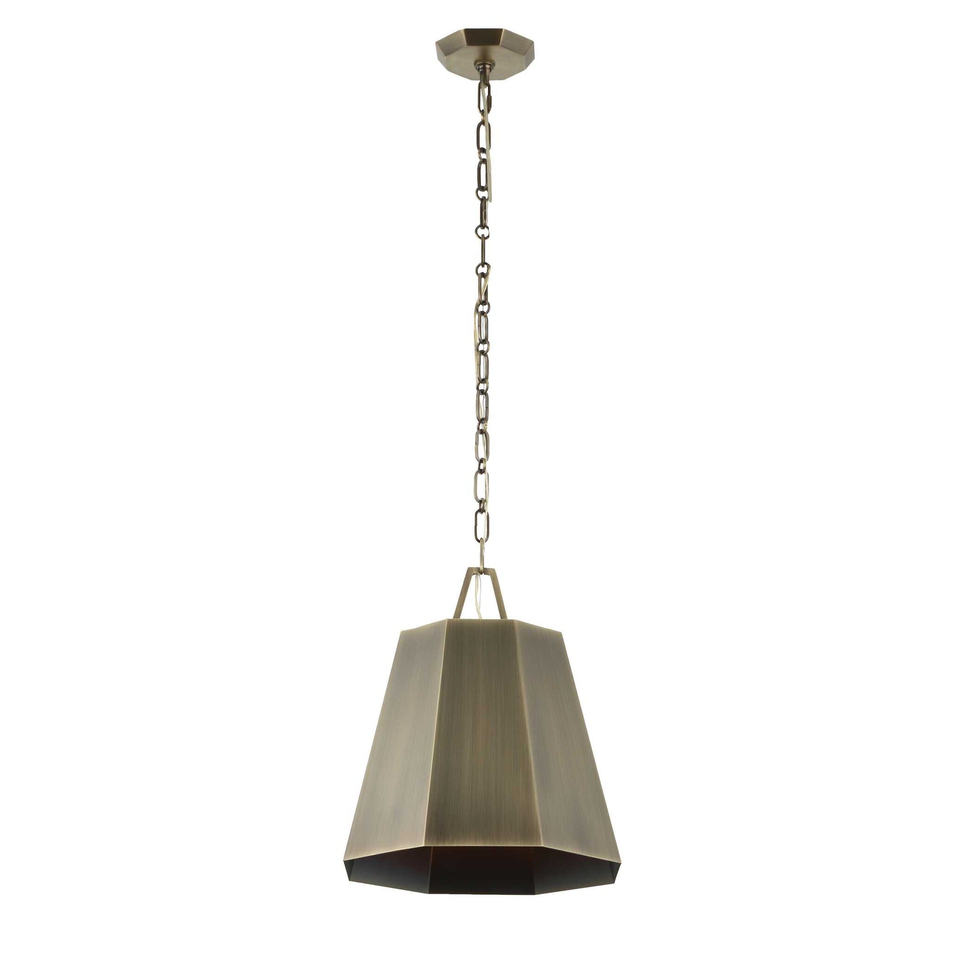 Uttermost Granada 1 Light Hexagon Pendant