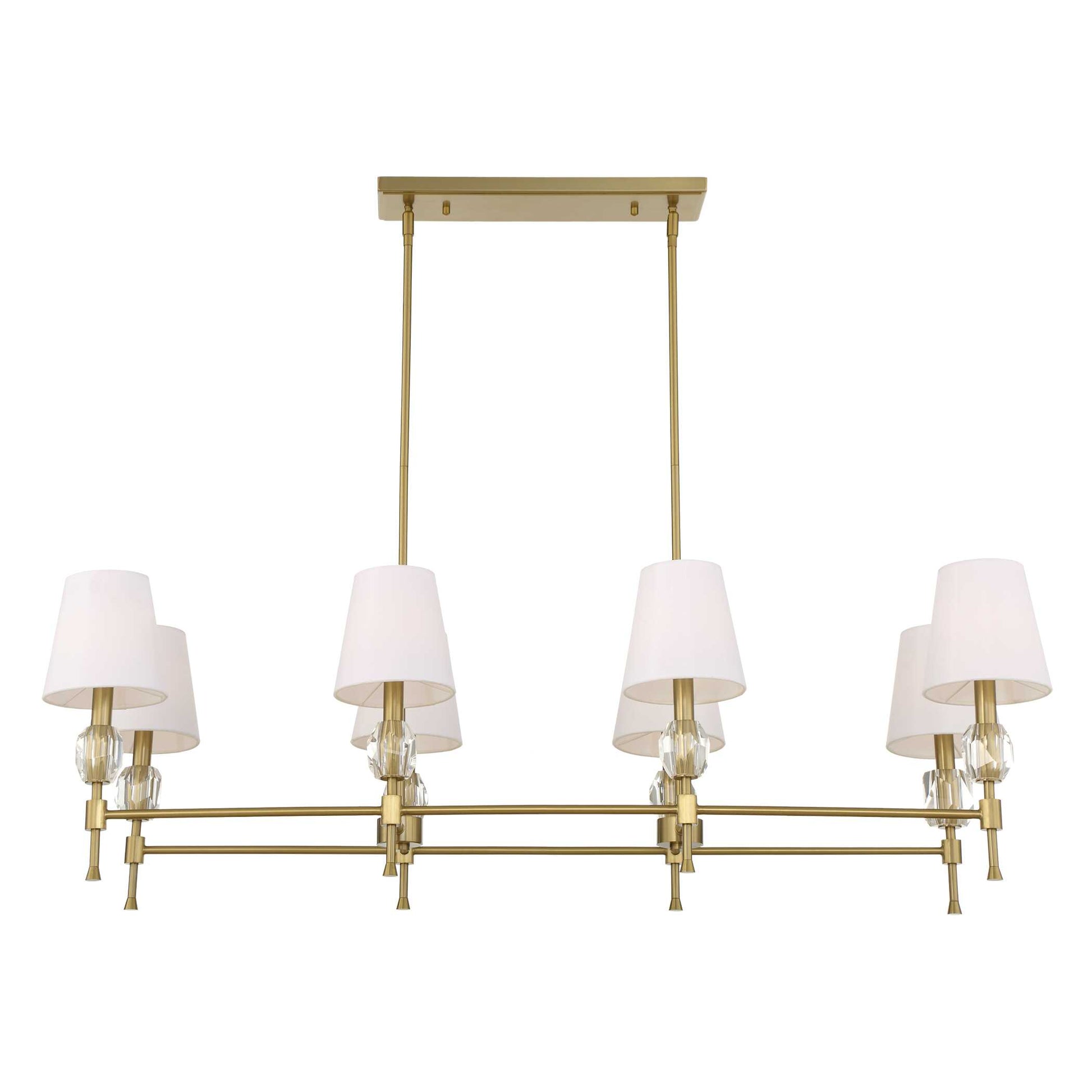 Uttermost Arques 8 Light Linear Chandelier