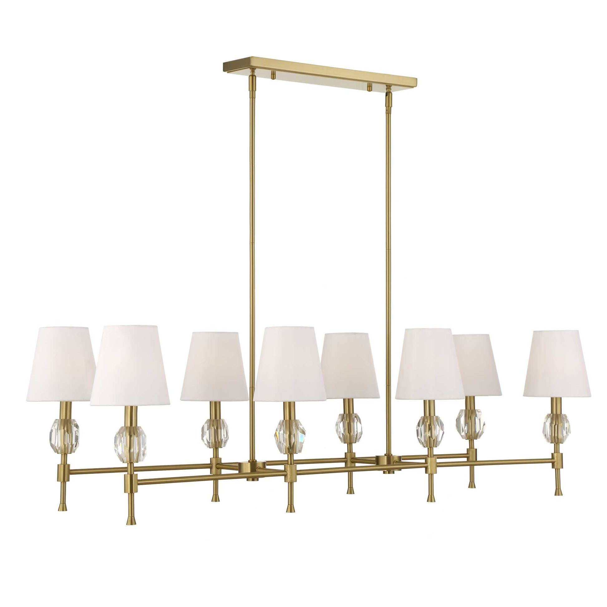Uttermost Arques 8 Light Linear Chandelier