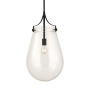 Uttermost Dewdrop 1 Light Glass Shade Pendant