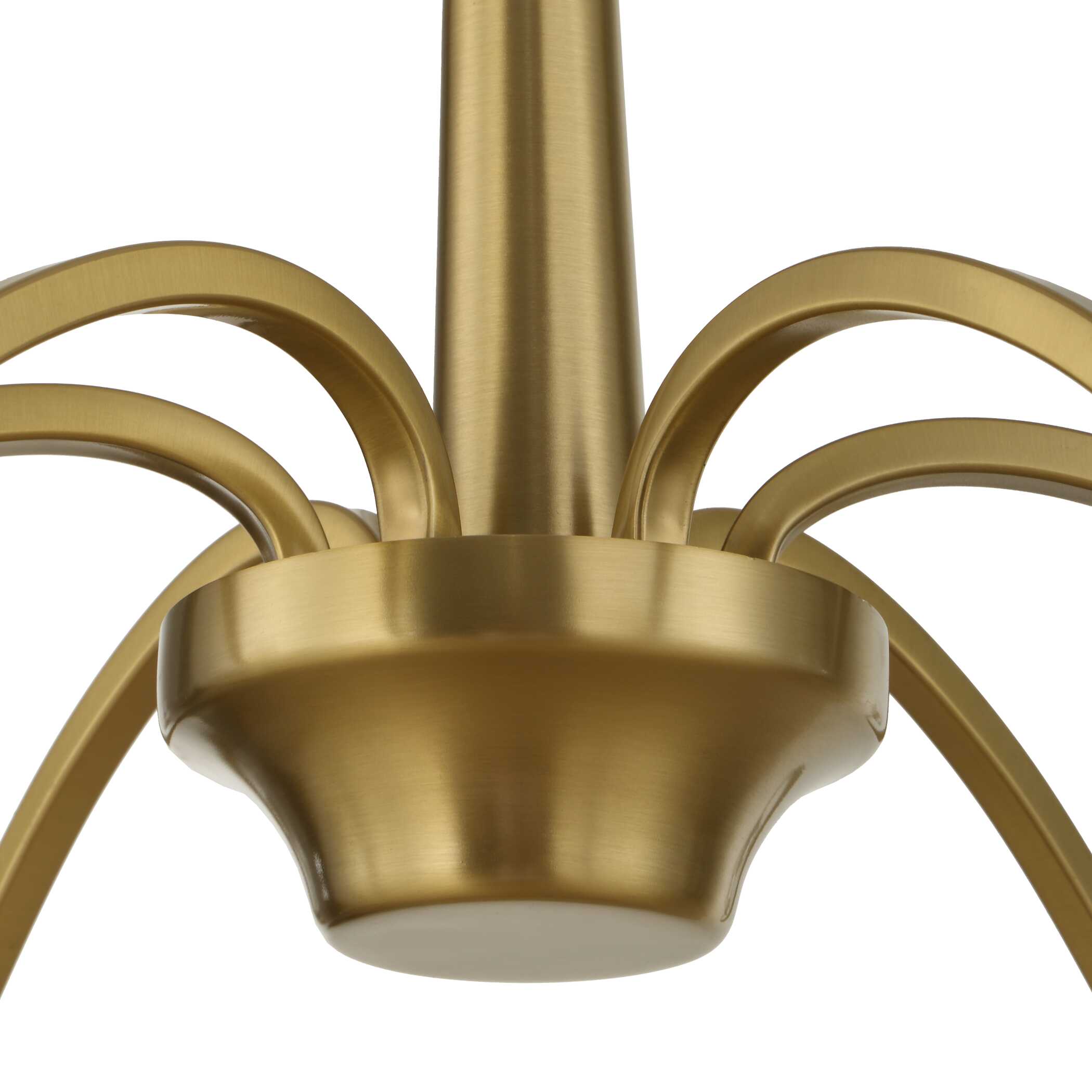 Uttermost Barcelona 6 Light Brass Chandelier