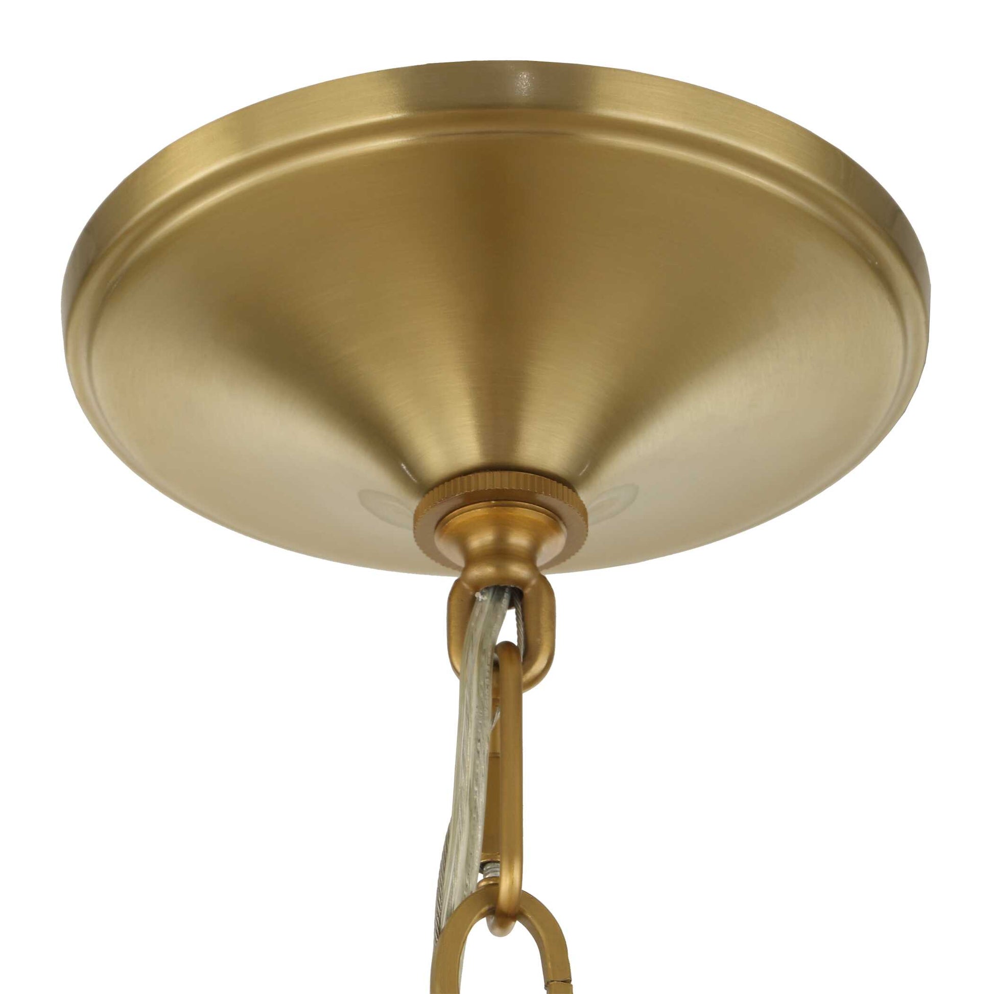 Uttermost Barcelona 6 Light Brass Chandelier
