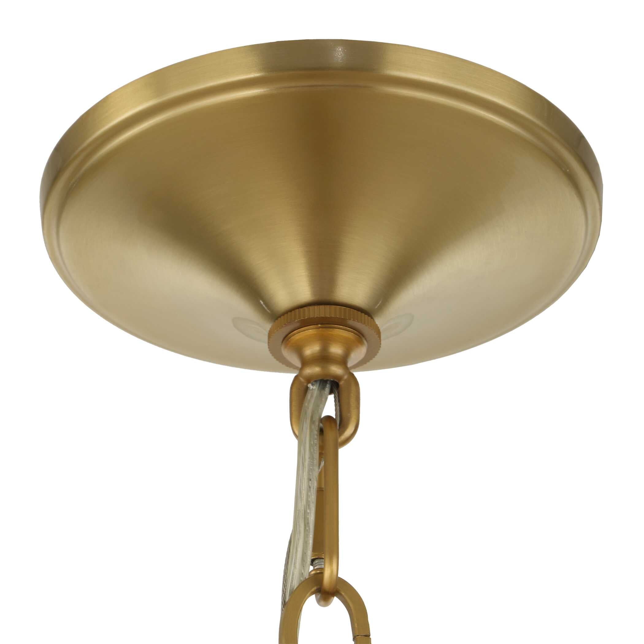Uttermost Barcelona 6 Light Brass Chandelier