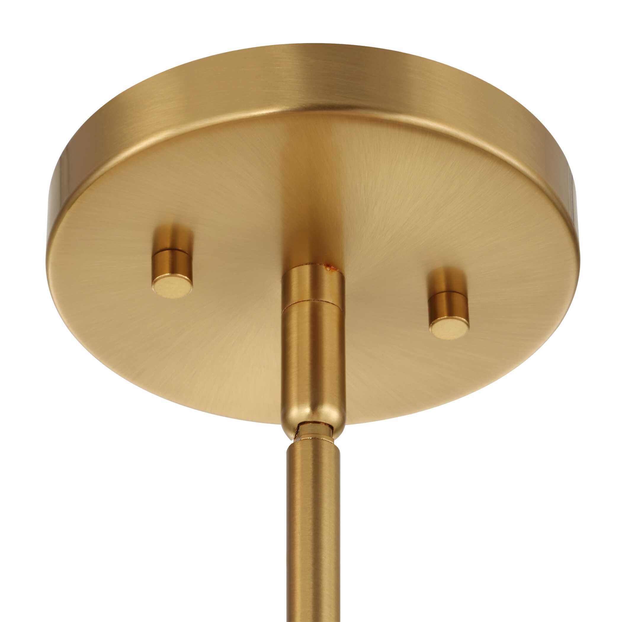 Uttermost Poppins 8 Light Brass Chandelier