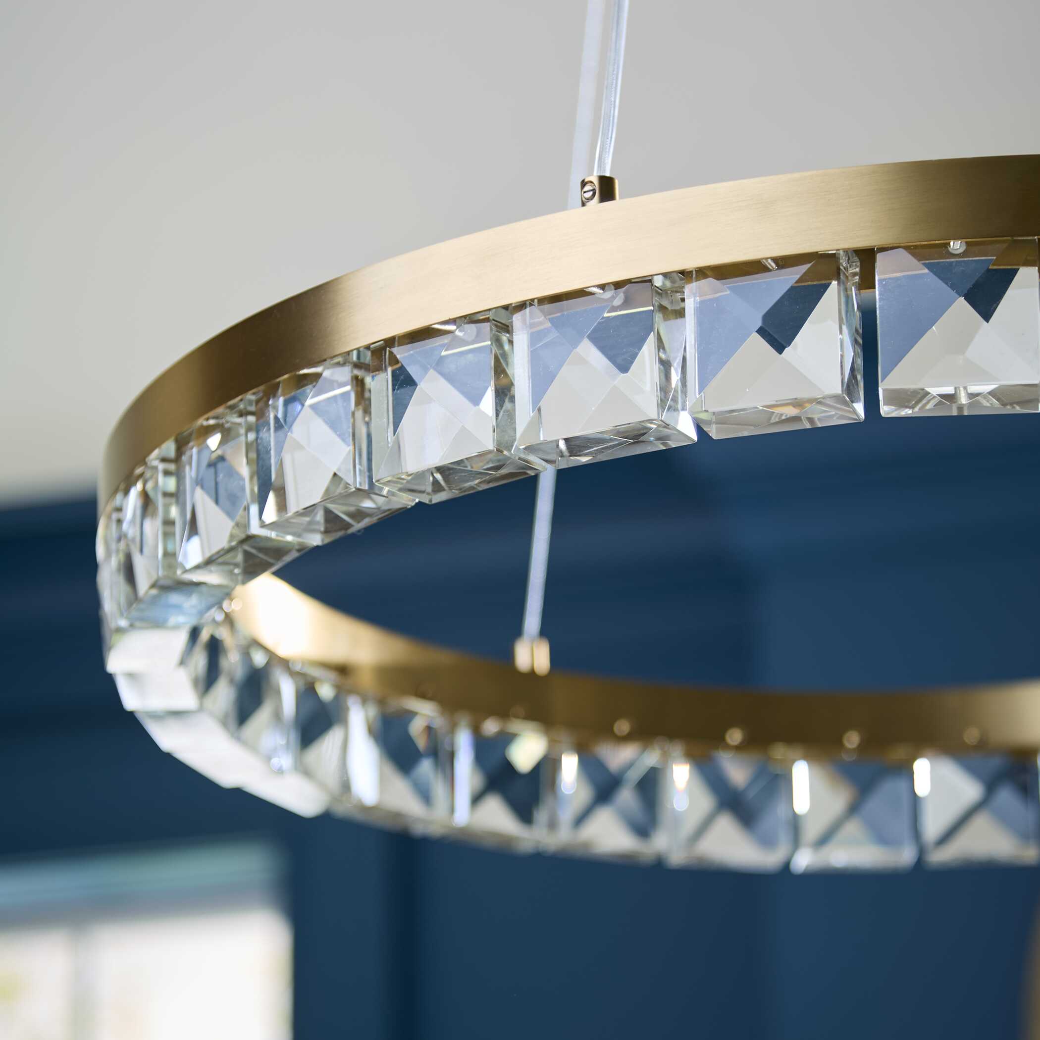 Uttermost Segovia Round Crystal LED Chandelier