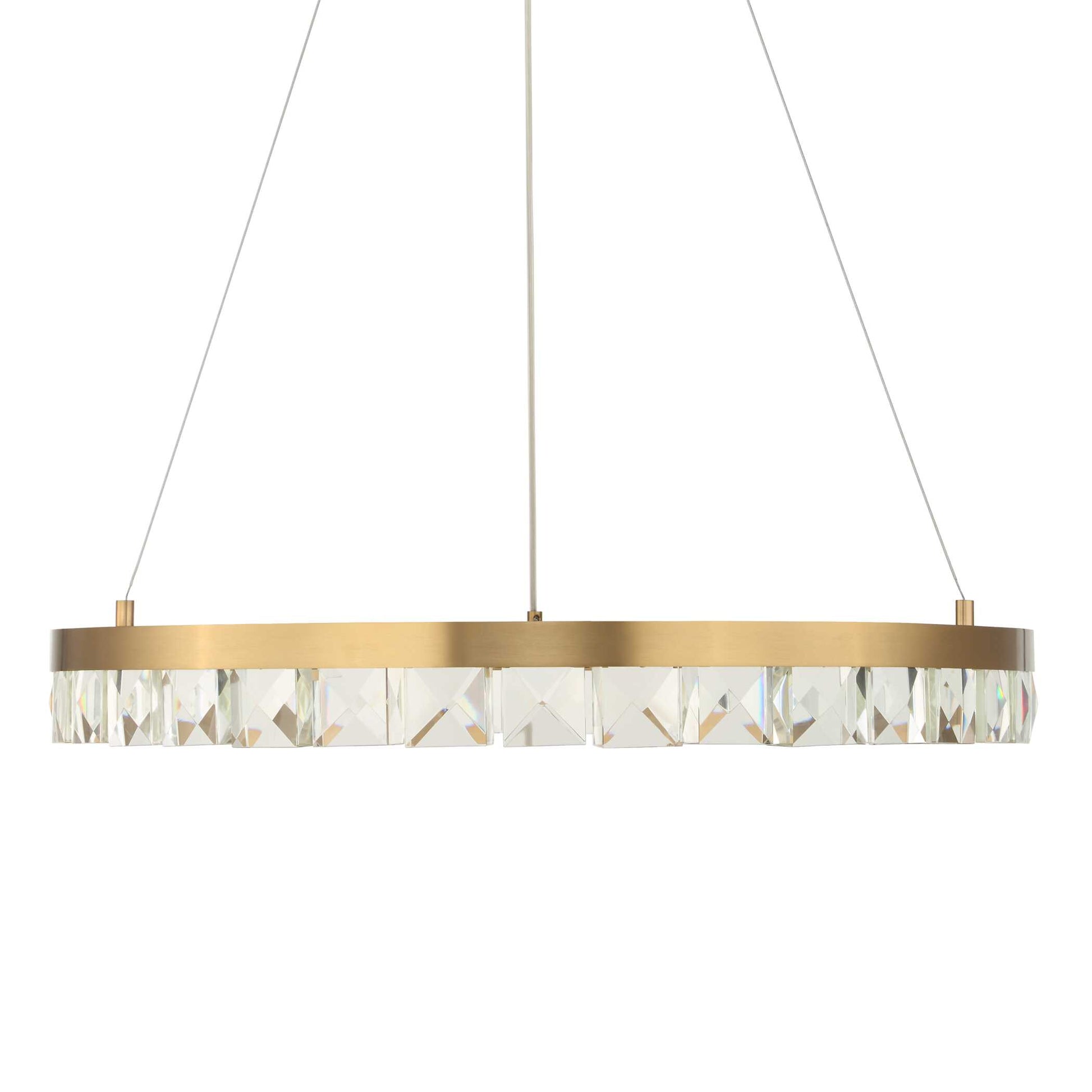 Uttermost Segovia Round Crystal LED Chandelier
