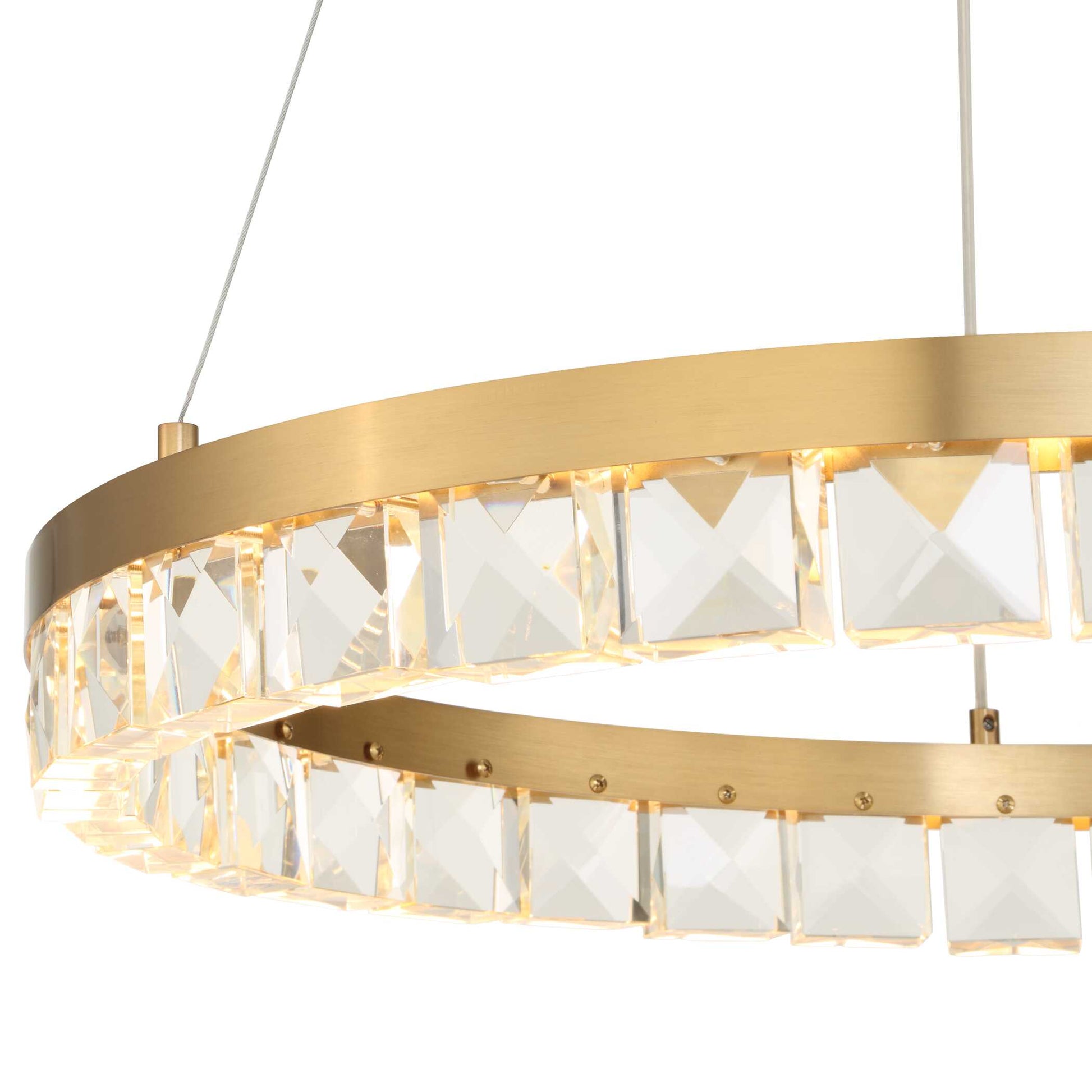 Uttermost Segovia Round Crystal LED Chandelier