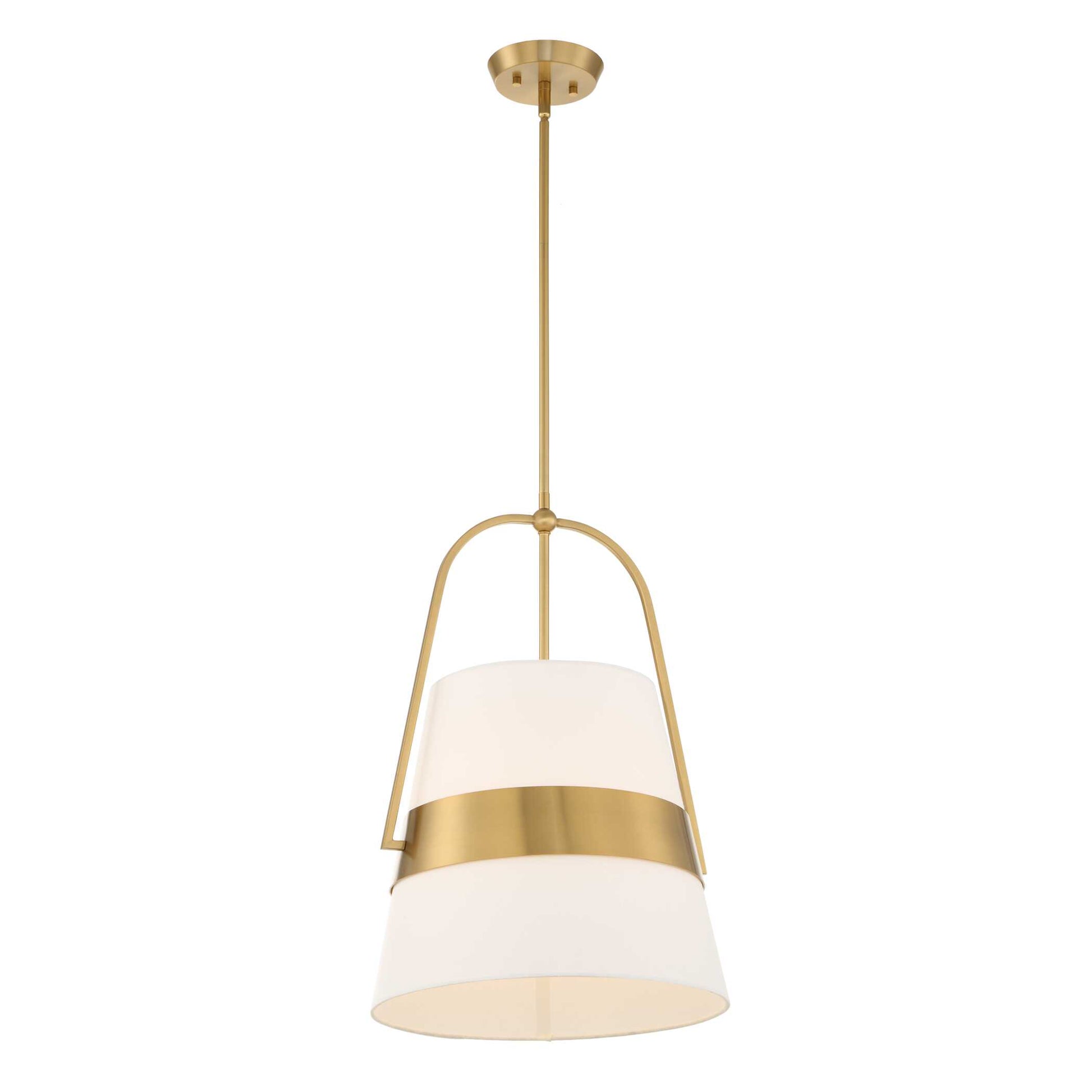 Uttermost Harness 1 Light Shade Pendant