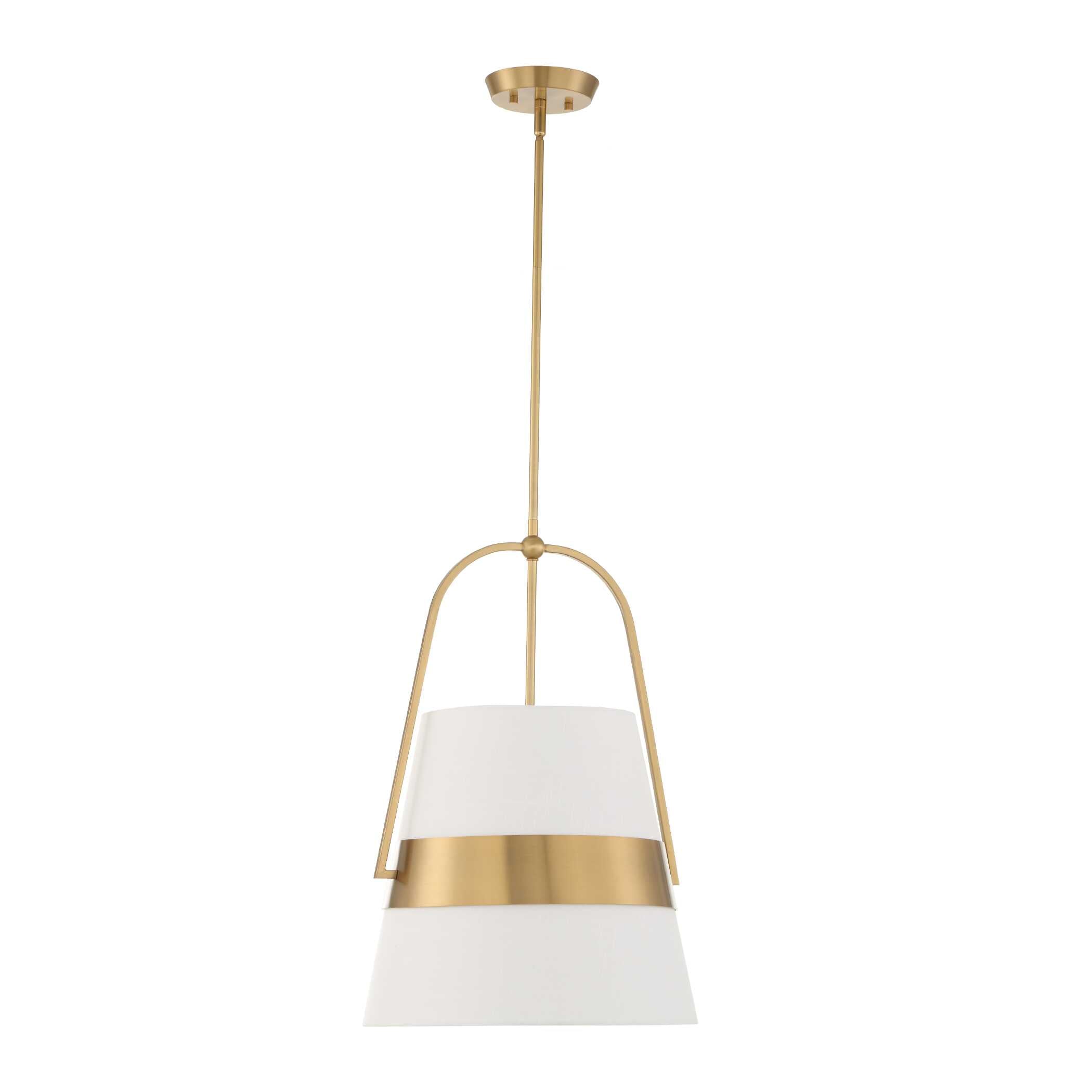 Uttermost Harness 1 Light Shade Pendant