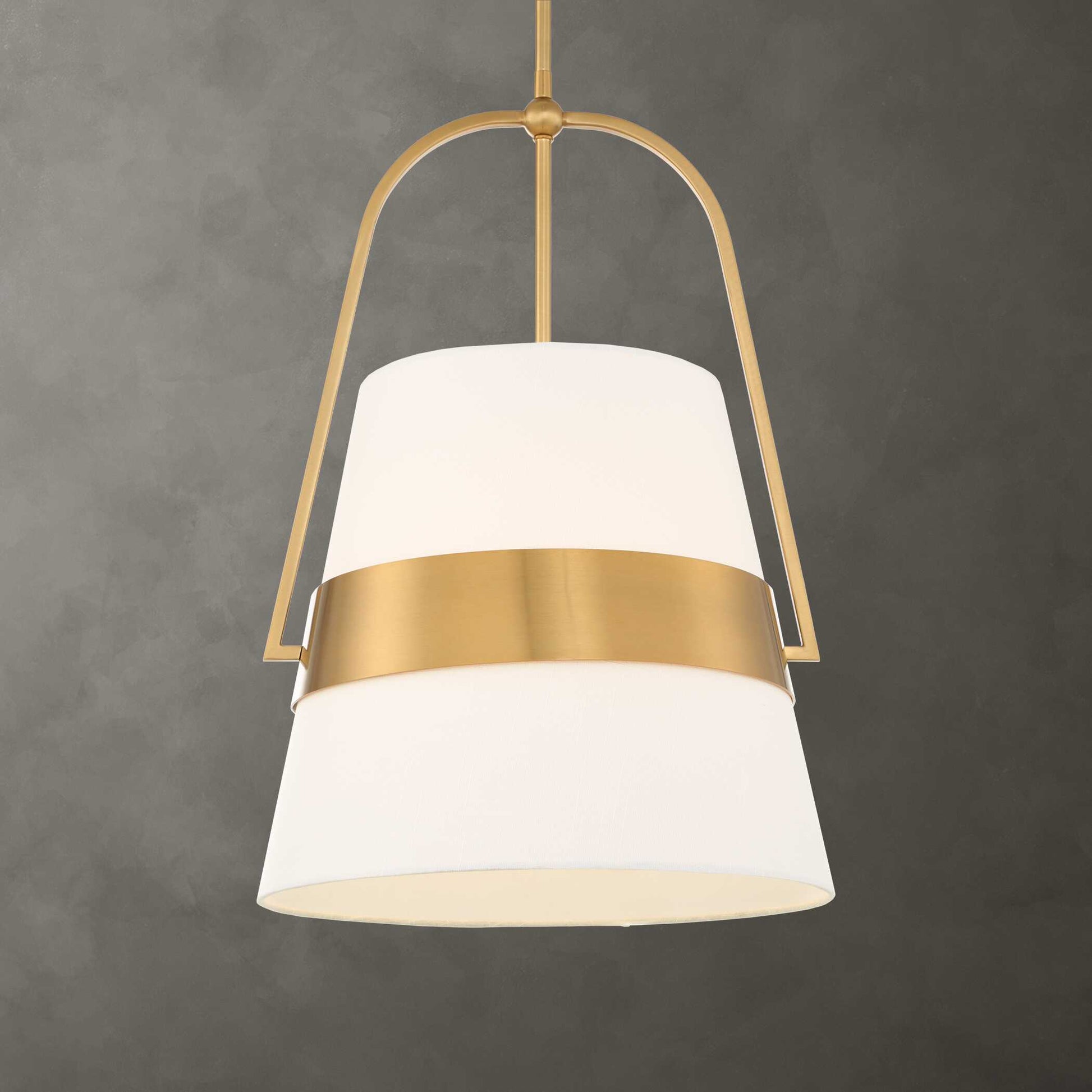 Uttermost Harness 1 Light Shade Pendant