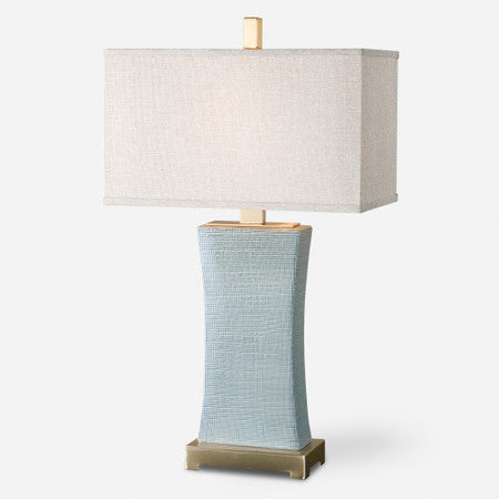 Cantarana Blue Gray Table Lamp