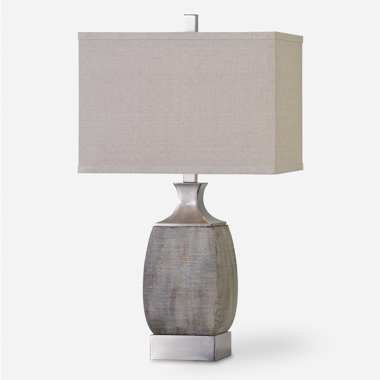 Uttermost Caffaro Rust Bronze Table Lamp