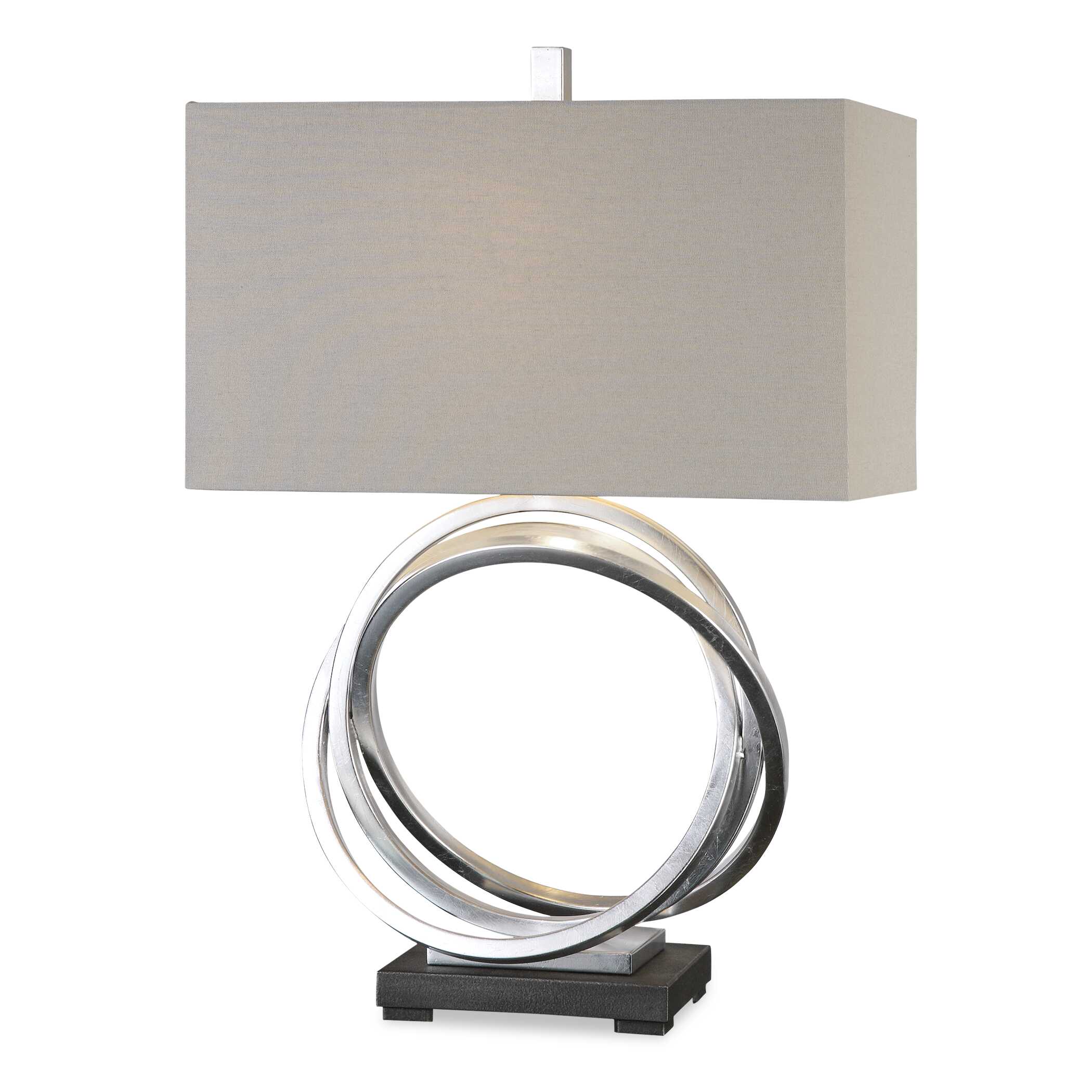 Uttermost Soroca Silver Rings Lamp