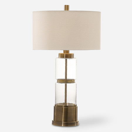 Vaiga Glass Column Lamp