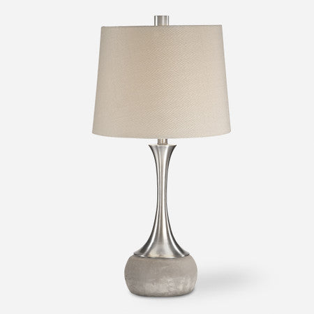 Niah Brushed Nickel Lamp