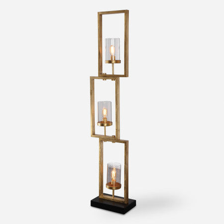 Cielo Staggered Rectangles Floor Lamp