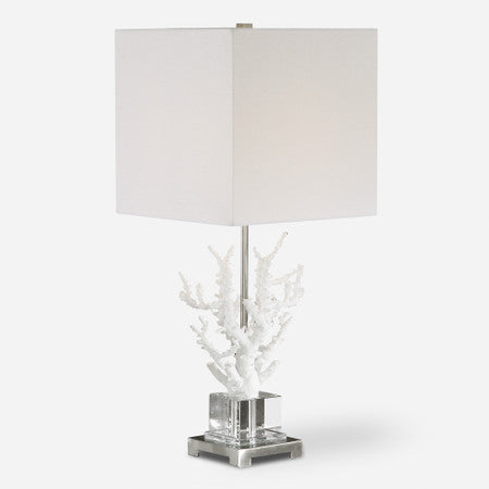 Corallo White Coral Table Lamp