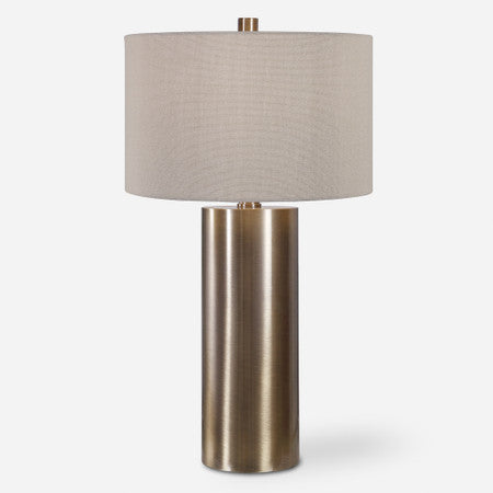 Taria Brushed Brass Table Lamp