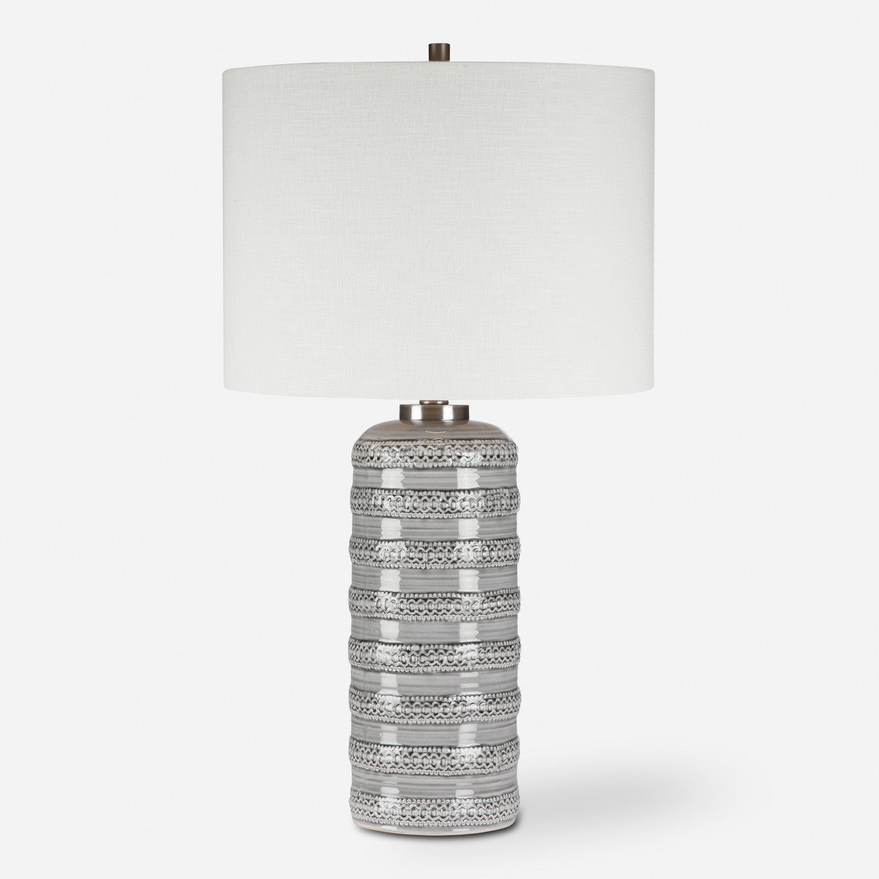 Uttermost Alenon Light Gray Table Lamp