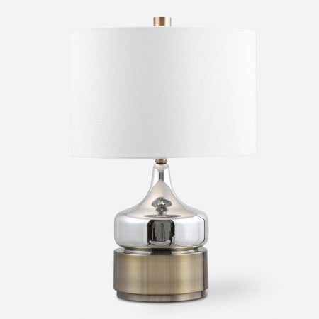Como Chrome Table Lamp