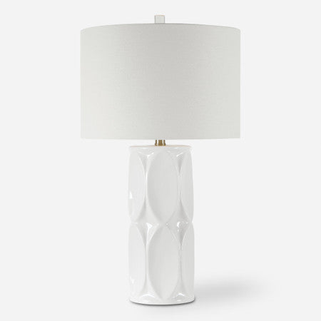 Sinclair White Table Lamp