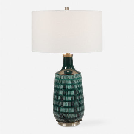 Scouts Deep Green Table Lamp
