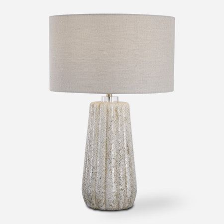 Pikes Stone-Ivory Table Lamp