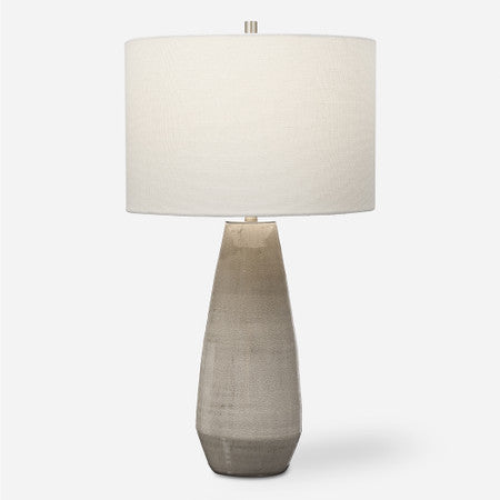Volterra Taupe-Gray Table Lamp
